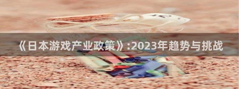 pp电子子财经丛书有哪些：《日本游戏产业政策》:2023年趋势与挑战